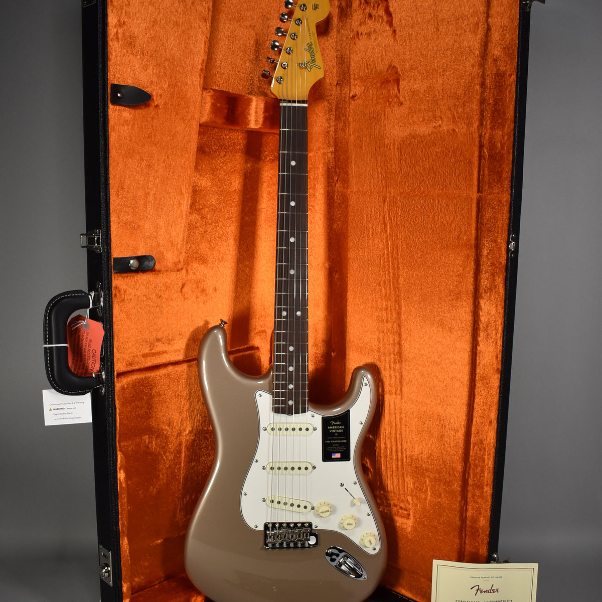 2025 Fender American Vintage II '65 Stratocaster | Shoreline Gold
