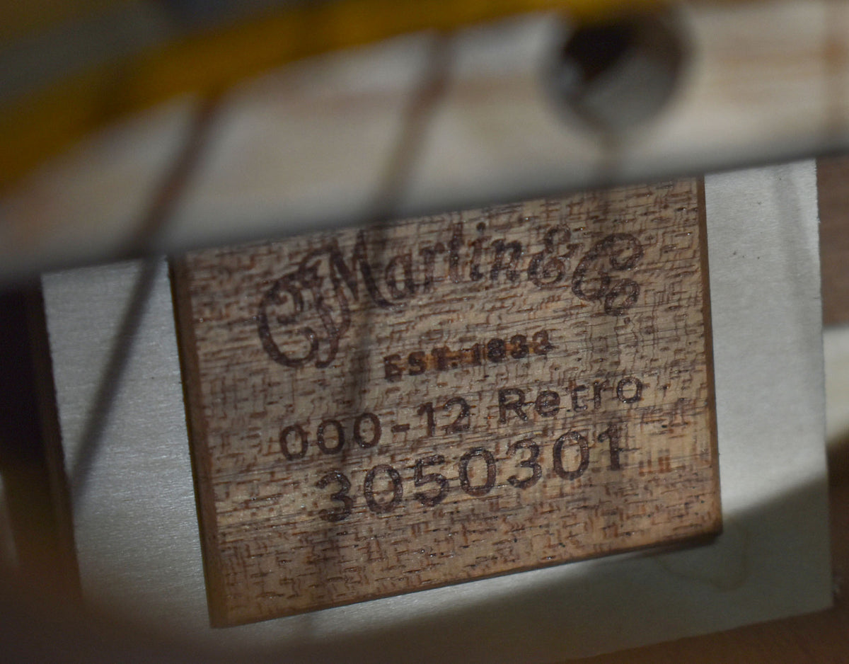 2025 Martin Road Series 000-12E Retro w/OSSC