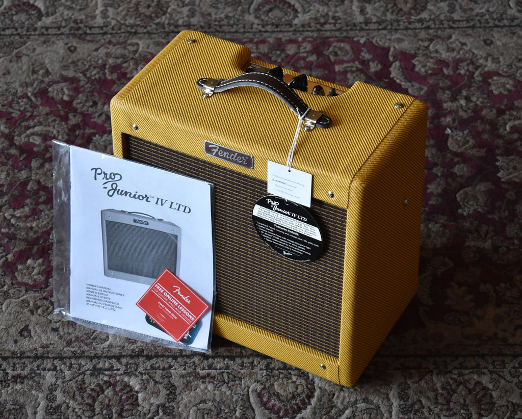 2026 Fender Blues Junior LTD Lacquered Tweed Combo Amp – Imperial