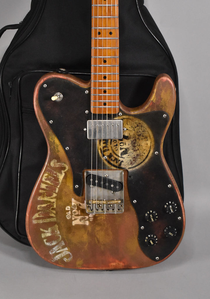 2026 Feral Telecaster "Jack Daniels" Silk Screen Finish w/Gig Bag