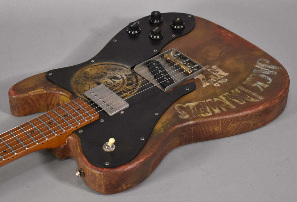 2026 Feral Telecaster "Jack Daniels" Silk Screen Finish w/Gig Bag