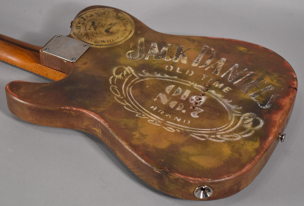 2026 Feral Telecaster "Jack Daniels" Silk Screen Finish w/Gig Bag