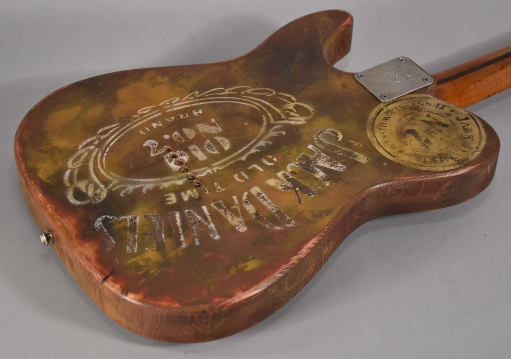 2026 Feral Telecaster "Jack Daniels" Silk Screen Finish w/Gig Bag