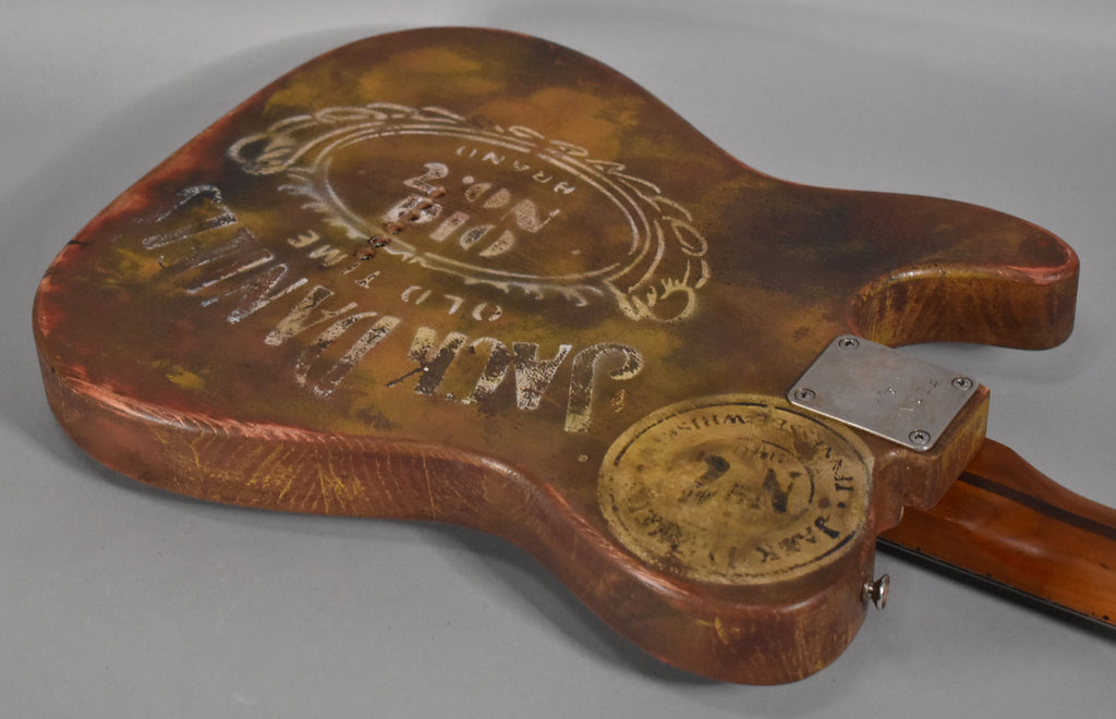 2026 Feral Telecaster "Jack Daniels" Silk Screen Finish w/Gig Bag