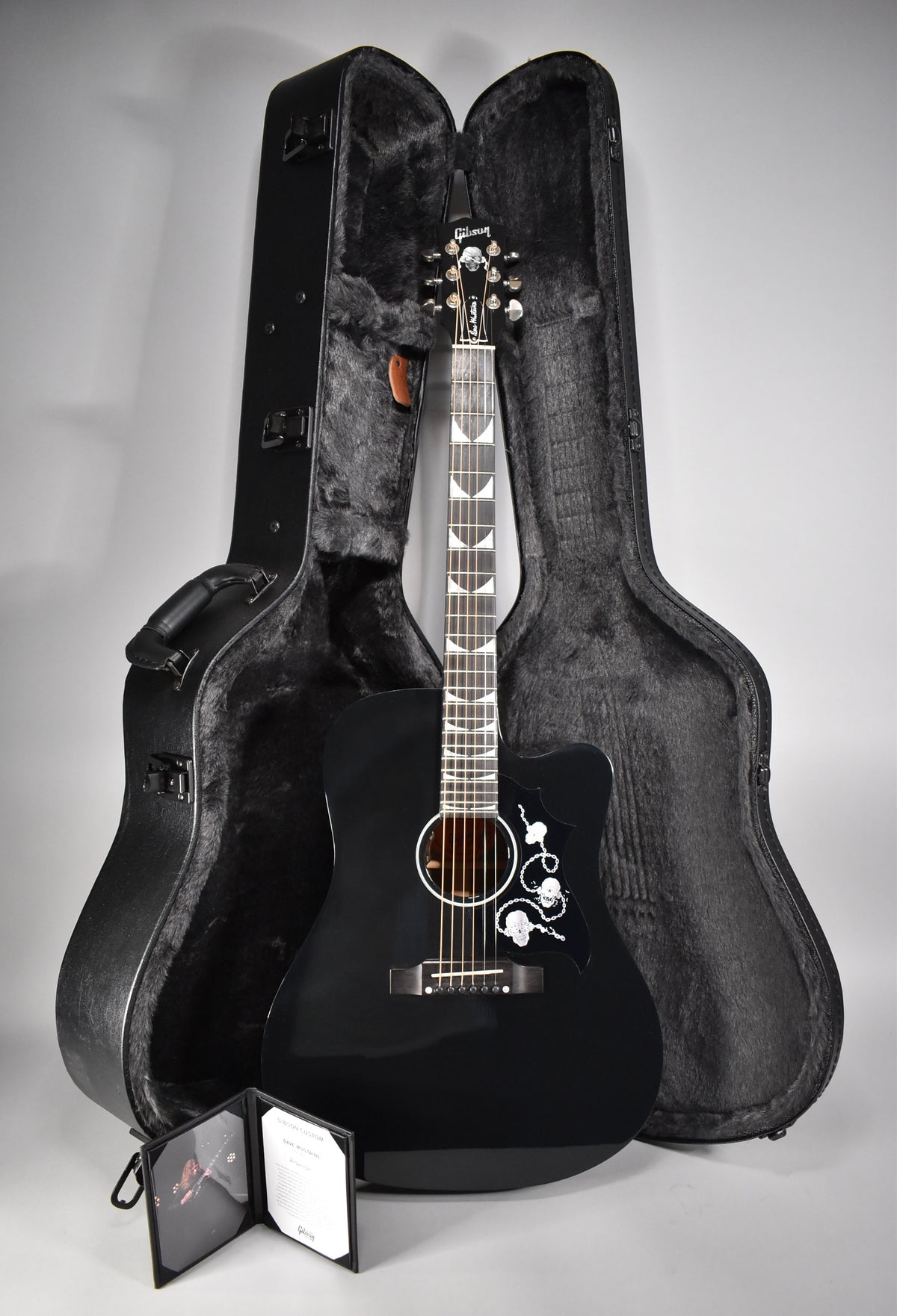 2026 Gibson Dave Mustaine Songwriter Acoustic-Electric | Ebony