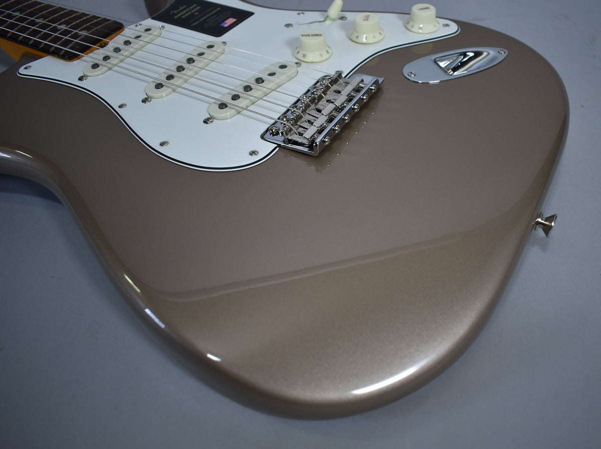 2025 Fender American Vintage II '65 Stratocaster Shoreline Gold w/OHSC