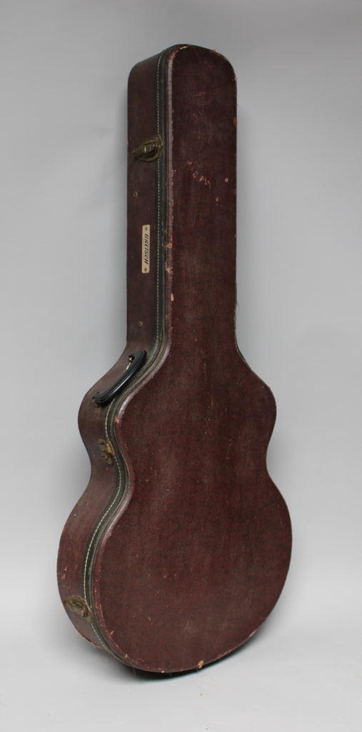 50sGretschHollowbodySnakeskinBrown