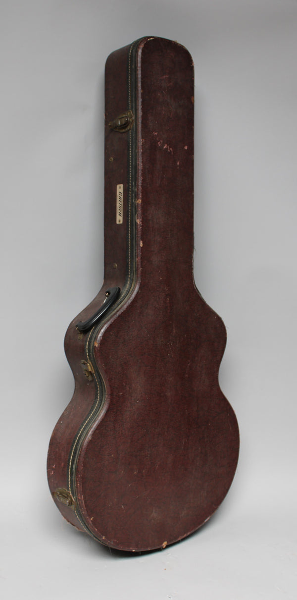 50sGretschHollowbodySnakeskinBrown
