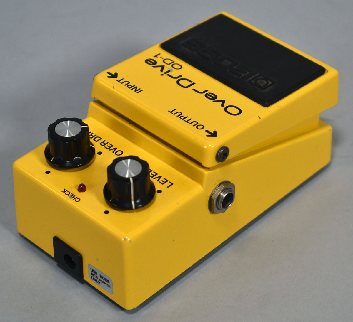 '83 Boss OD-1 Overdrive Pedal JRC 4558DX - MIJ Black Label