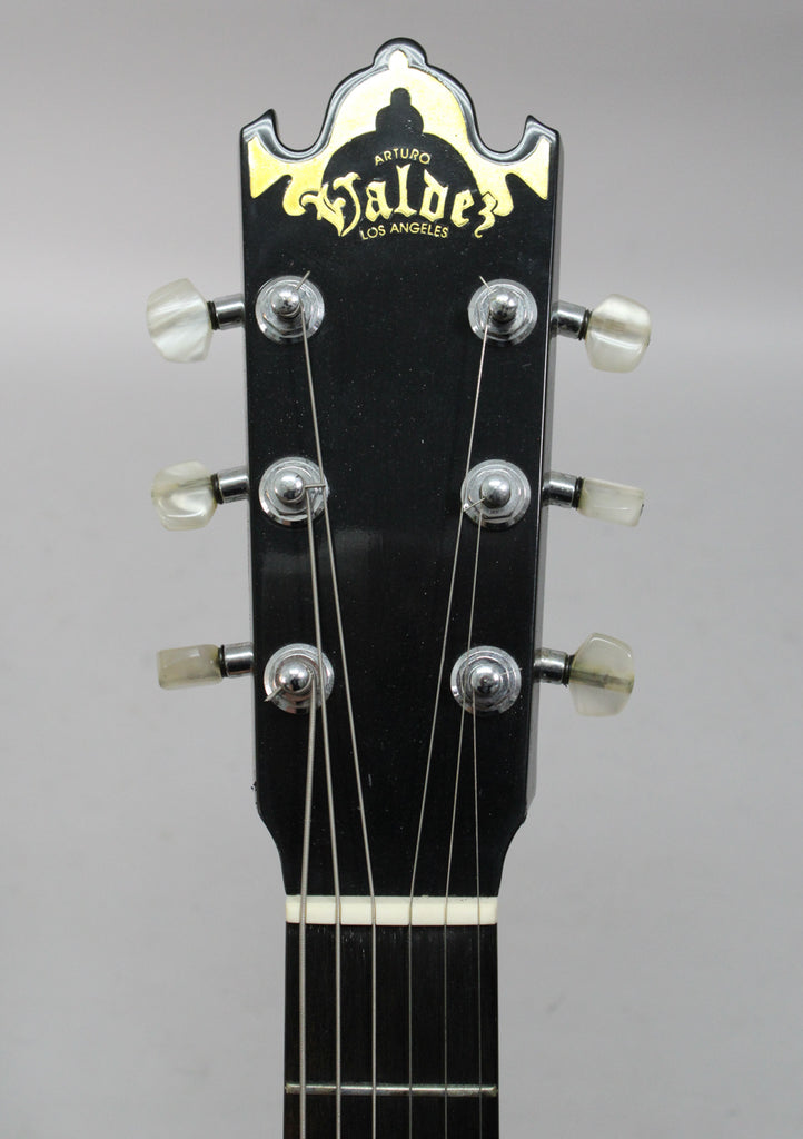Arturo Valdez Custom Made Acoustic-Electric Thinline Black w/OHSC