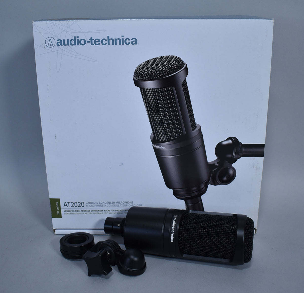 Audio-Technica AT2020 Cardioid Condenser Microphone