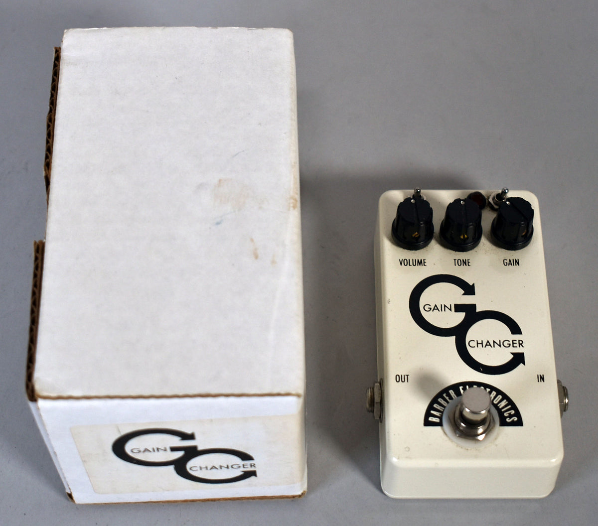 Barber Gain Changer Overdrive Pedal - White