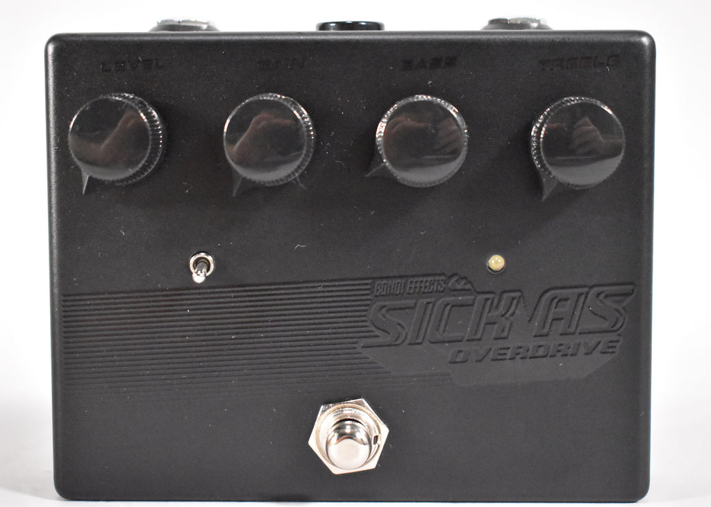 Bondi Effects Sick As Overdrive Black Out Effect Pedal w/Box
