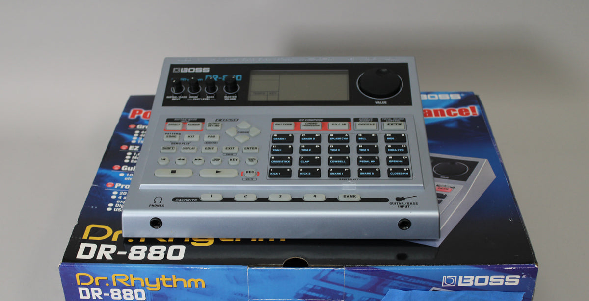 Boss DR-880 Dr. Rhythm Drum Machine w/ Box