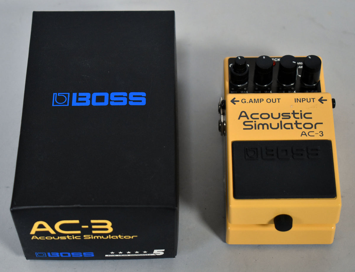 Boss AC-3 Acoustic Simulator Pedal