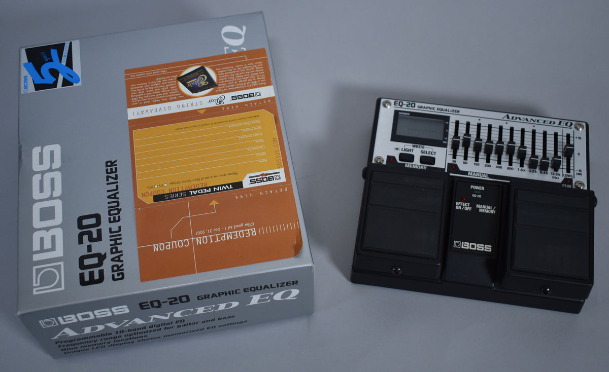 Boss EQ-20 Graphic Equalizer Pedal