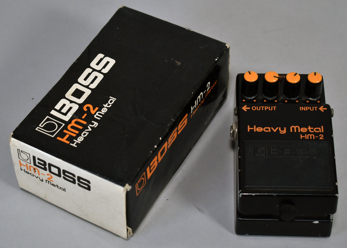 1984 Boss HM-2 Heavy Metal Distortion Pedal - Black Label MIJ