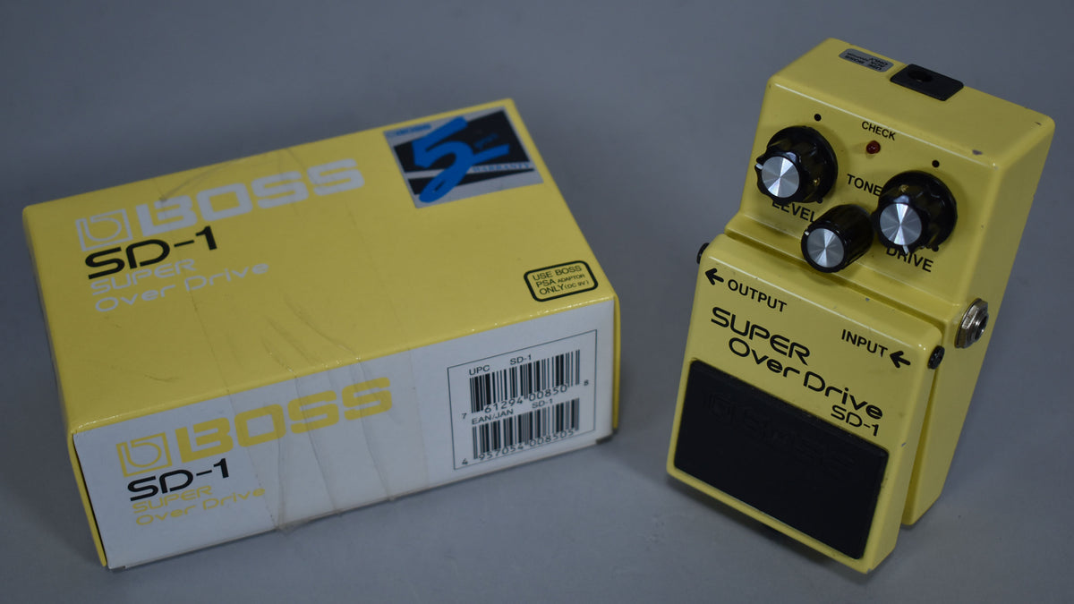 Boss Japanese SD-1 Super Overdrive
