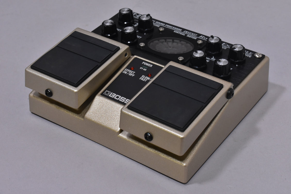Boss RT-20 Rotary Ensemble Effect Pedal Gold w/Box