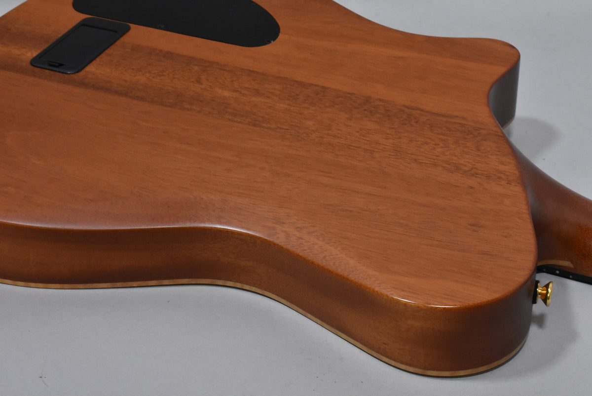2000s Carvin NS1 Nylon-String Electric Guitar Natural Flame Maple w/OHSC