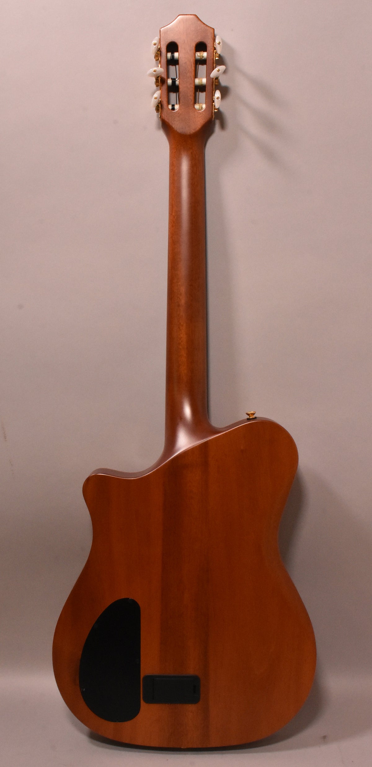 2000s Carvin NS1 Nylon-String Electric Guitar Natural Flame Maple w/OHSC