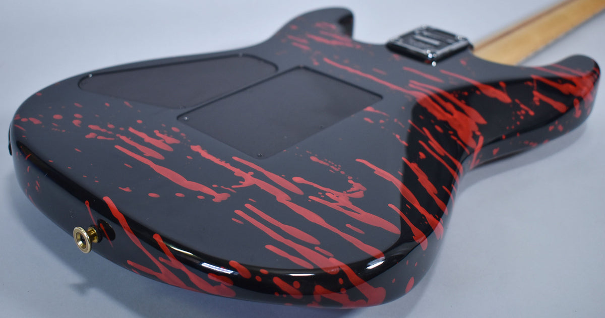 Charvel Warren DeMartini USA Signature San Dimas Blood And Skull w/OHSC