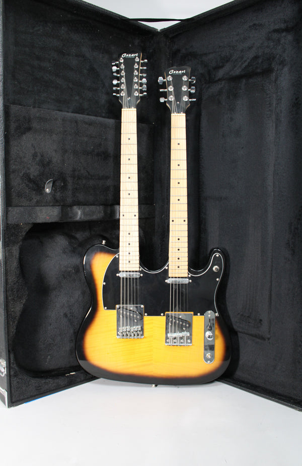 Cozart-Double-Neck-Sunburst-Tele-1