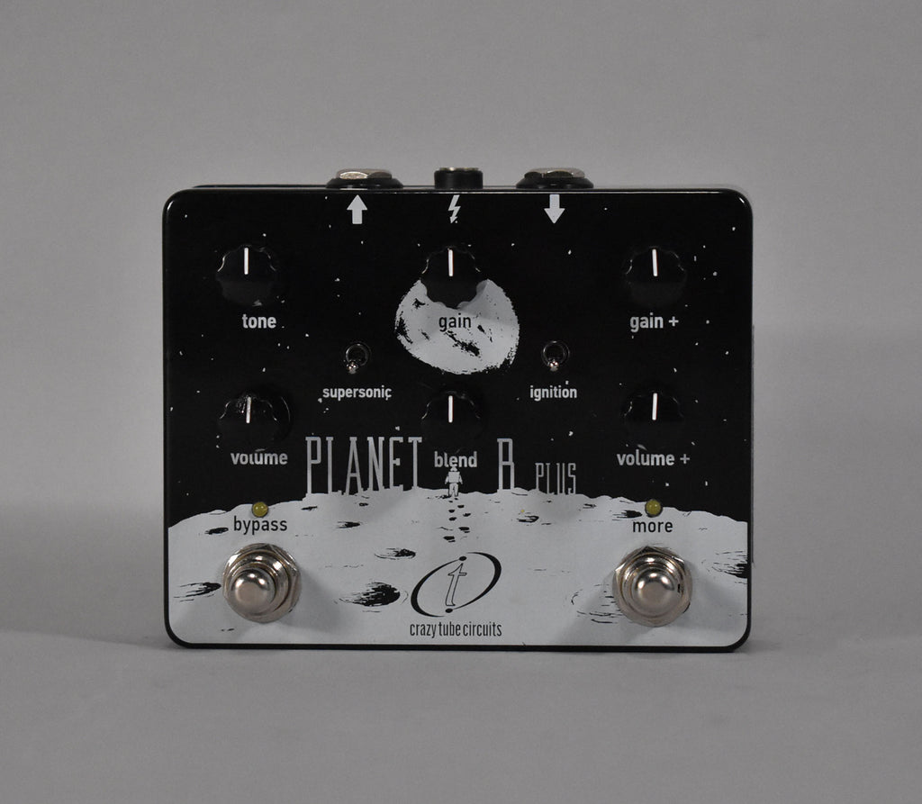 Crazy Tube Circuits Planet B Plus Bass Overdrive Effects Pedal