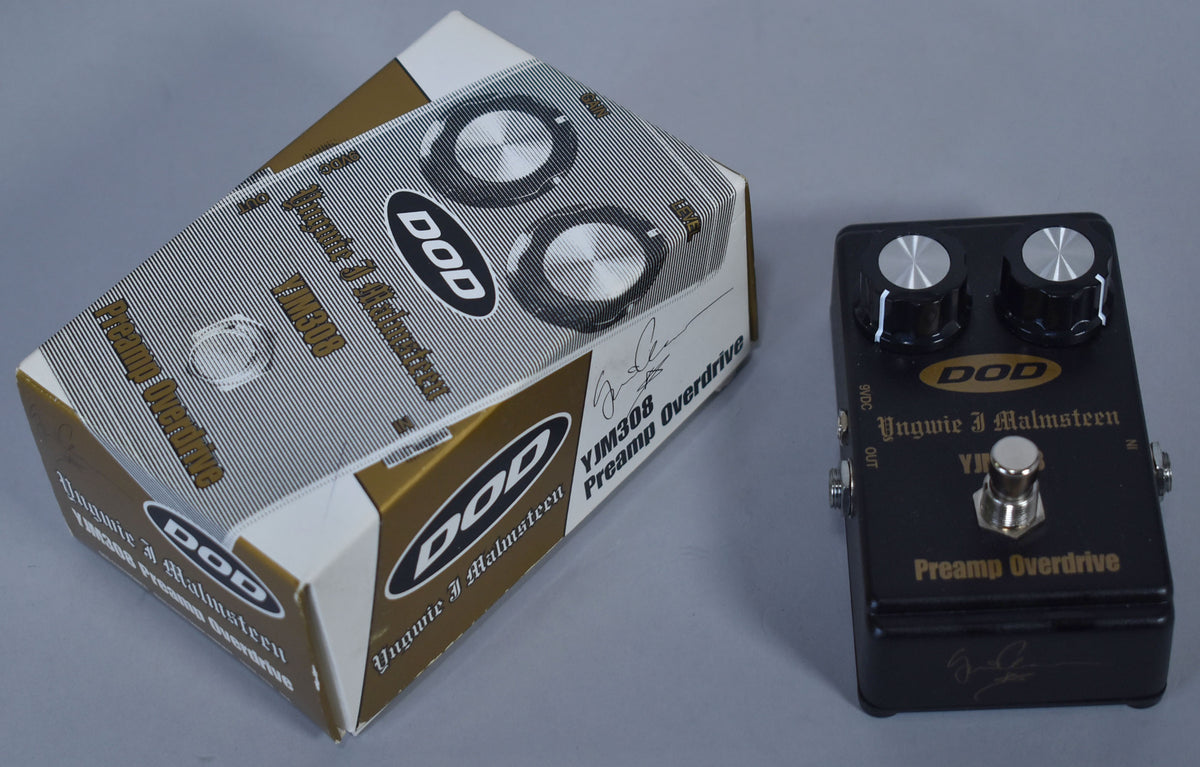 DOD YJM308 Yngwie J. Malmsteen Preamp Overdrive