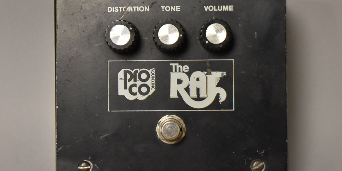 1978 Pro Co Rat V1 Big Box Distortion Fringe Logo – Imperial