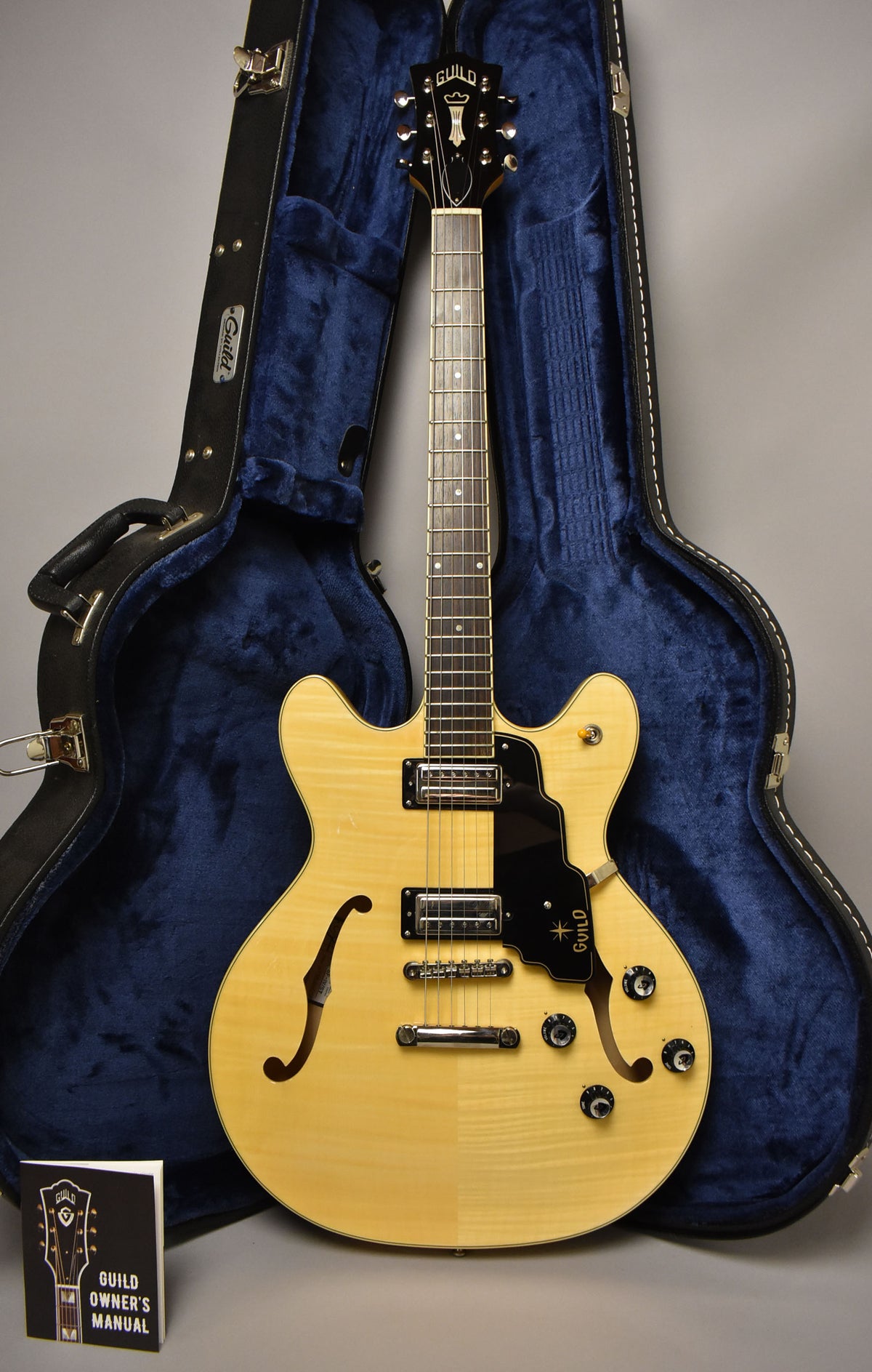 Guild Starfire IV Natural Finish w/OHSC – Imperial Vintage Guitars