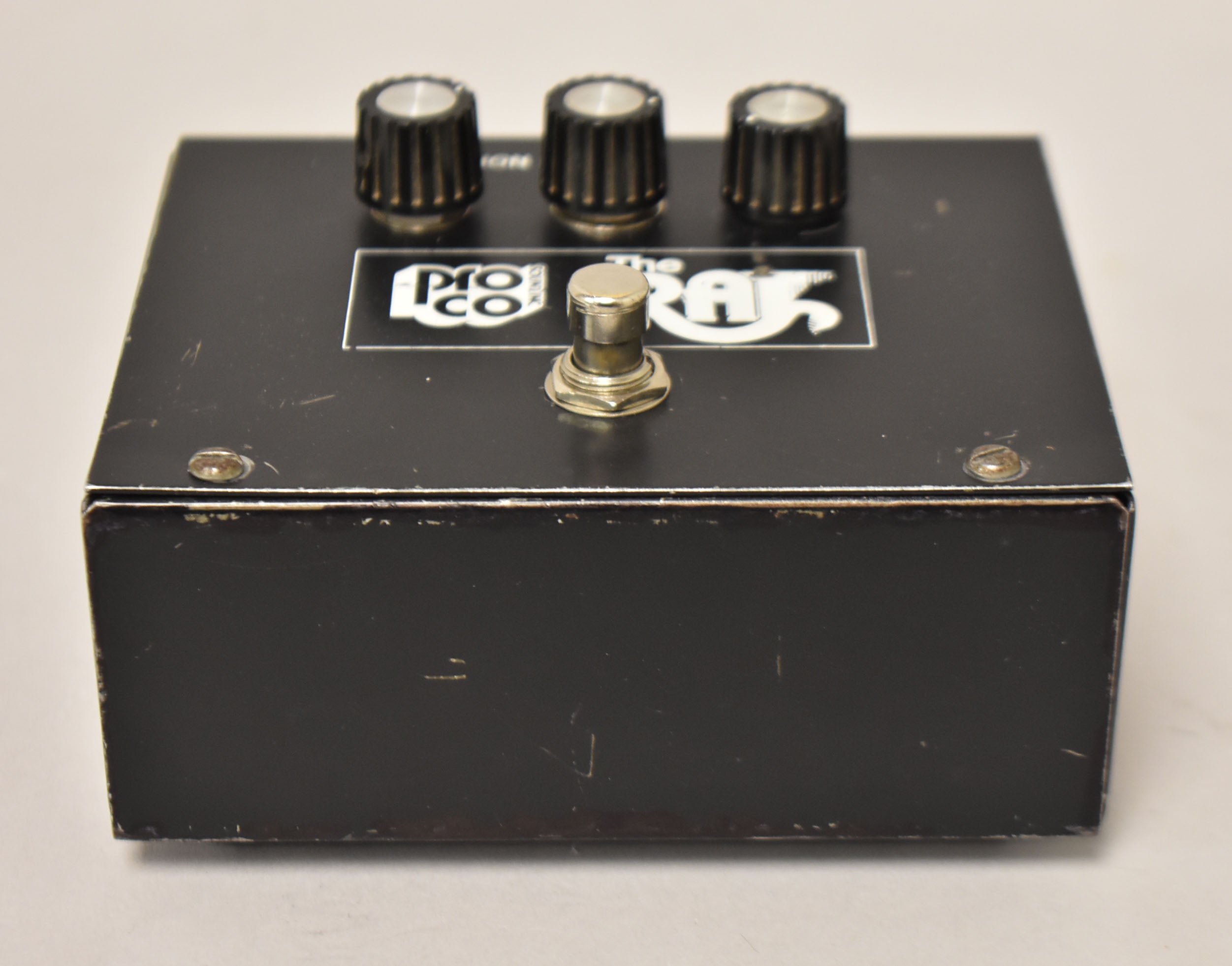 1978 Pro Co Rat V1 Big Box Distortion Fringe Logo – Imperial