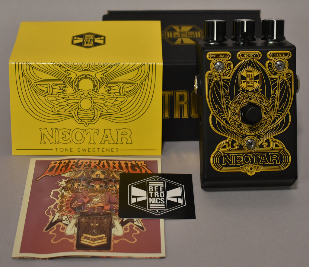 Beetronics Nectar Tone Sweetener Guitar Effect Pedal w/Box