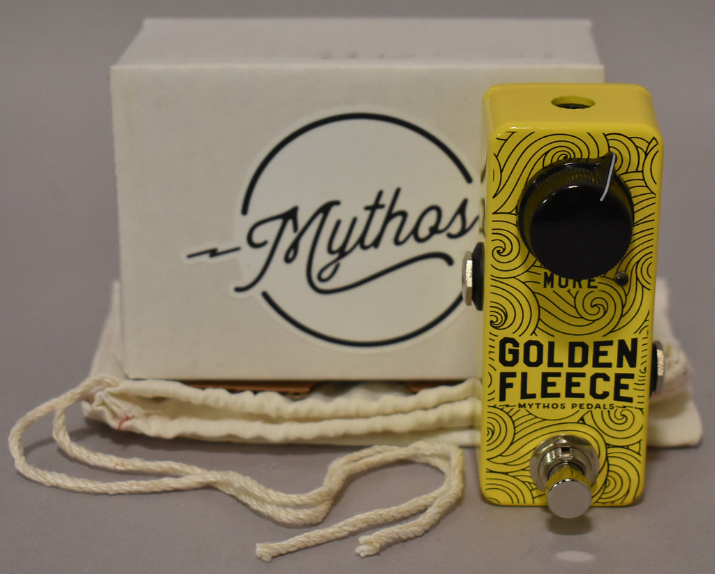 Mythos Pedals Golden Fleece Mini Fuzz Effect Pedal w/Box