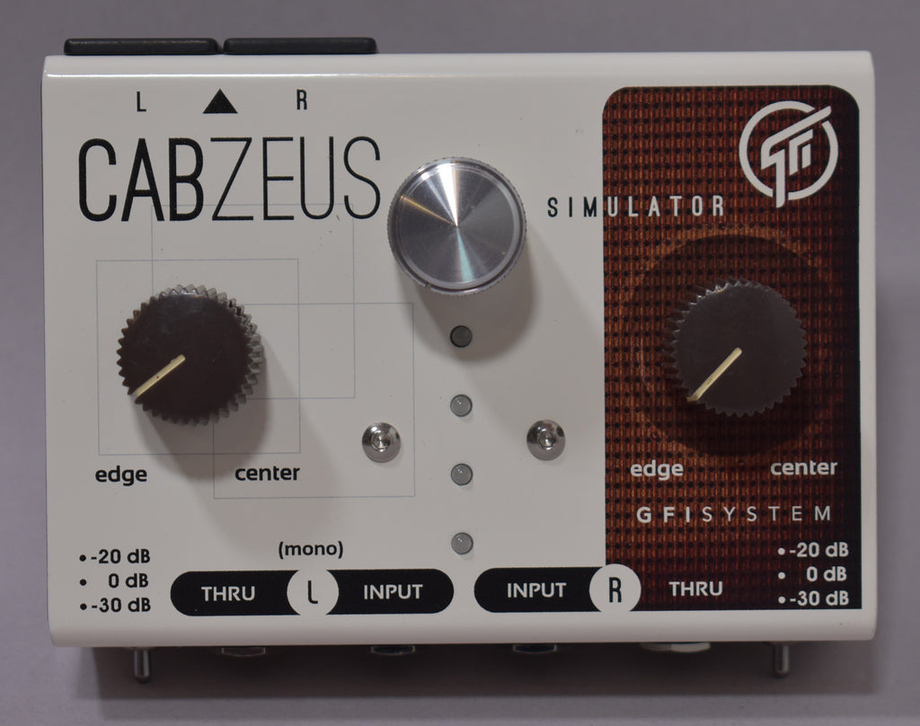 GFI Systems Cabzeus Simulator DI Guitar Pedal w/Box