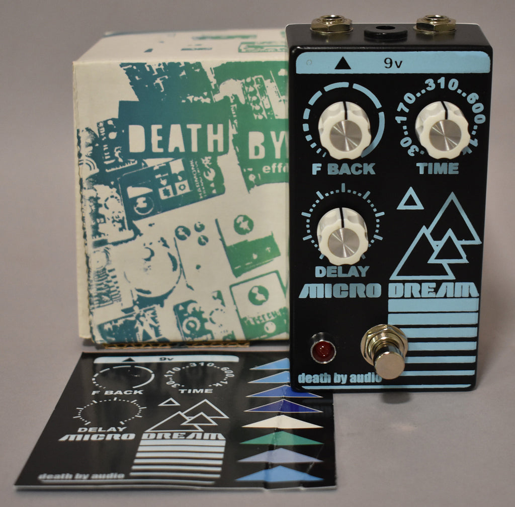 Death By Audio Micro Dream Delay Effect Pedal w/Box