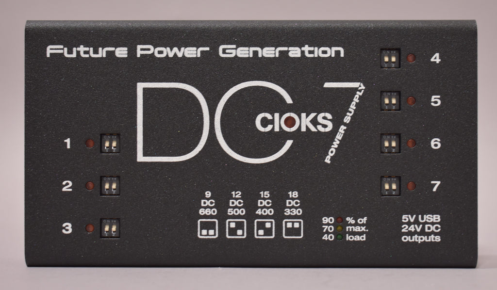Cioks DC7 Pedal Power Supply For Effect Pedals w/Box