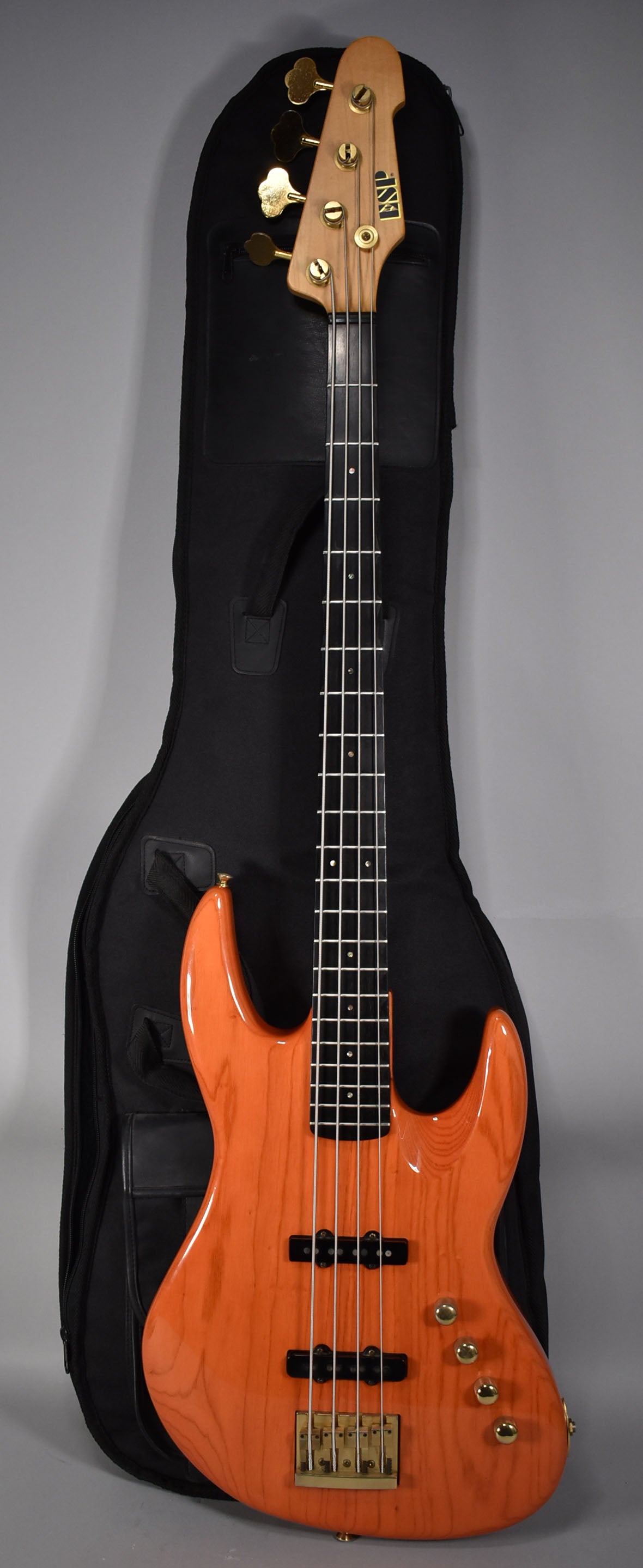 1995 ESP Amaze Bass Translucent Orange MIJ w/Gig Bag – Imperial