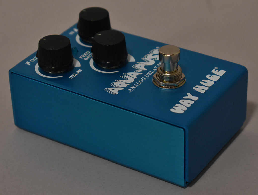 Way Huge Smalls Aqua Puss MkIII Analog Delay Effect Pedal w/Box