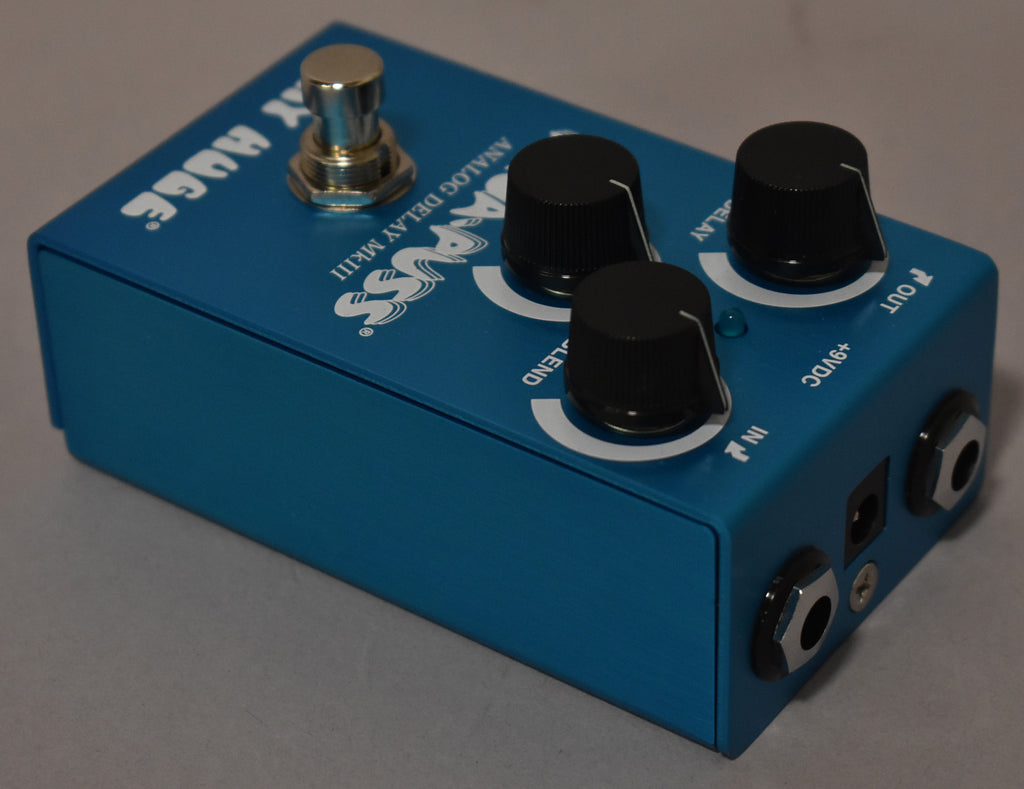 Way Huge Smalls Aqua Puss MkIII Analog Delay Effect Pedal w/Box