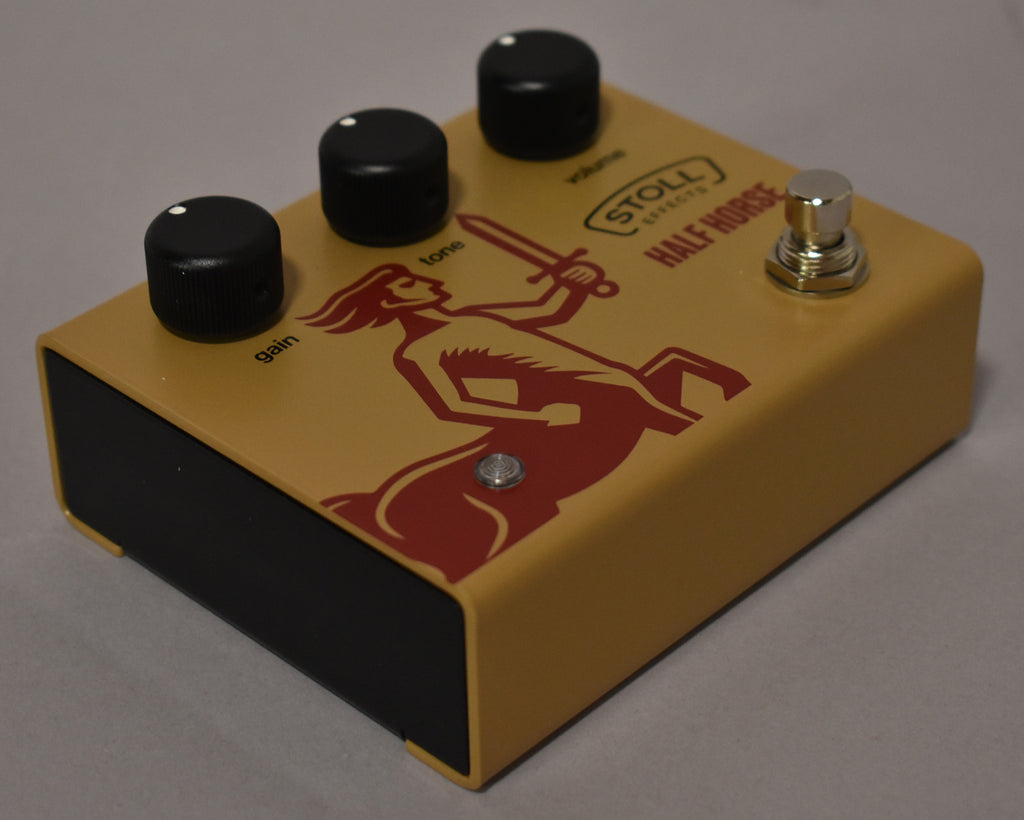 Stoll Effects Half Horse Overdrive Guitar Pedal w/Box