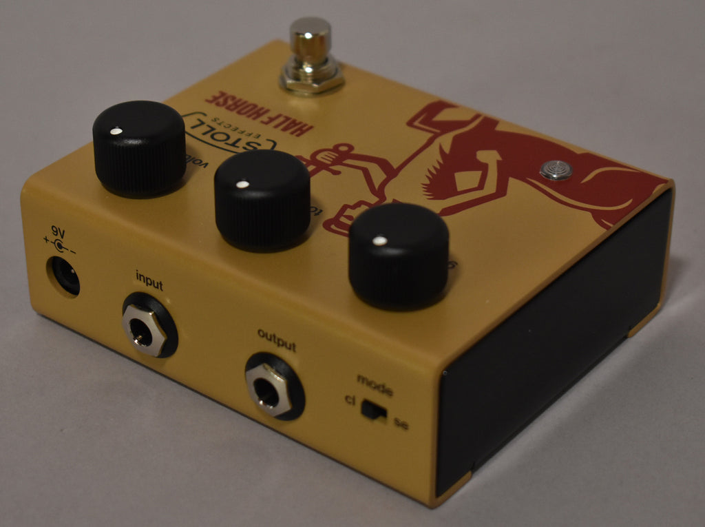 Stoll Effects Half Horse Overdrive Guitar Pedal w/Box
