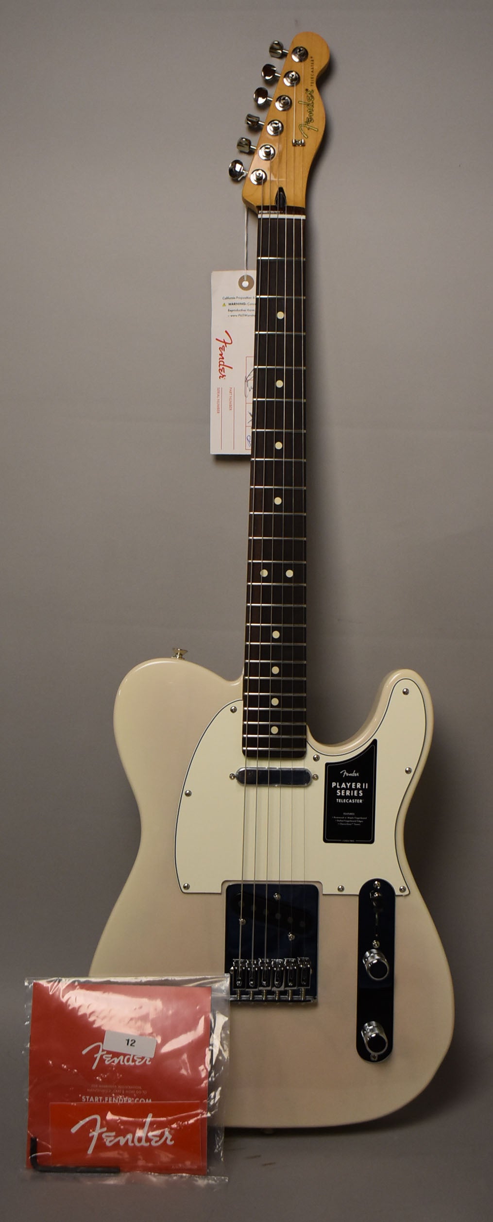 2025 Fender Player II Series Telecaster White Blonde – Imperial
