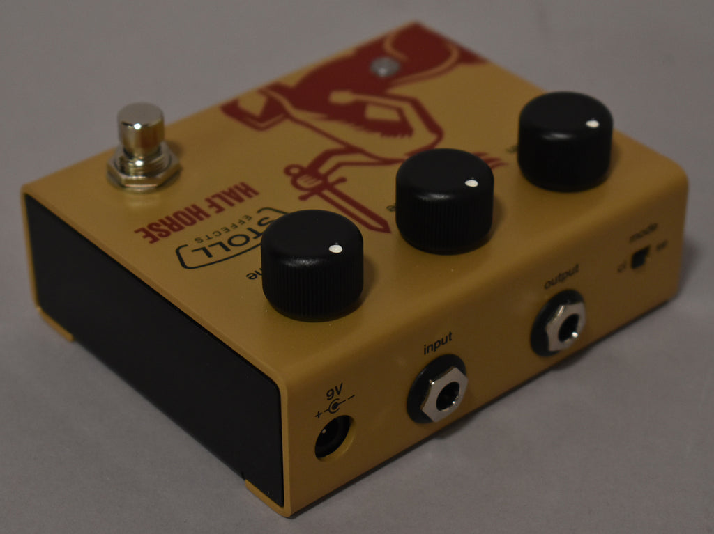 Stoll Effects Half Horse Overdrive Guitar Pedal w/Box