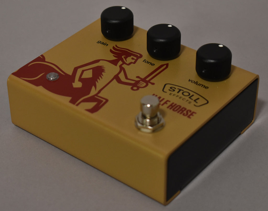Stoll Effects Half Horse Overdrive Guitar Pedal w/Box