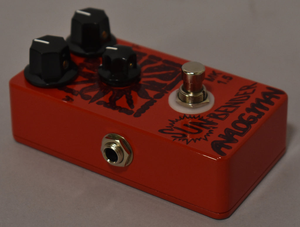 Analogman Sun Bender Mk 1.5 Fuzz Pedal w/Box