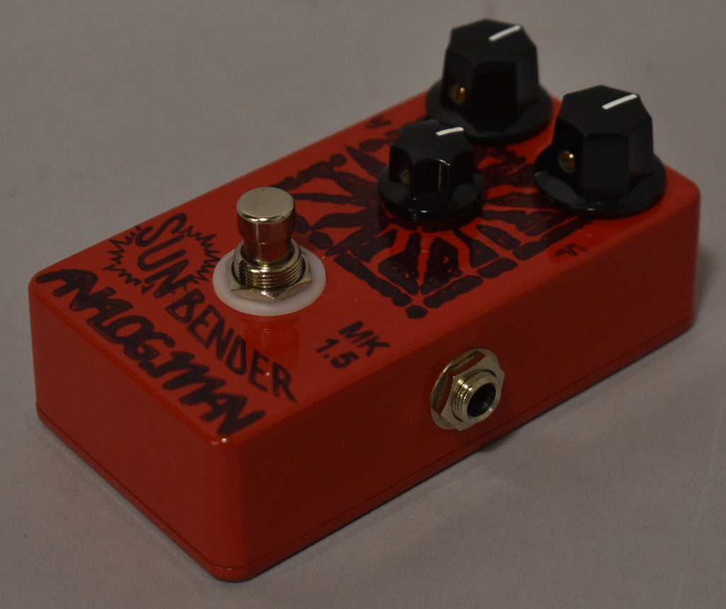 Analogman Sun Bender Mk 1.5 Fuzz Pedal w/Box