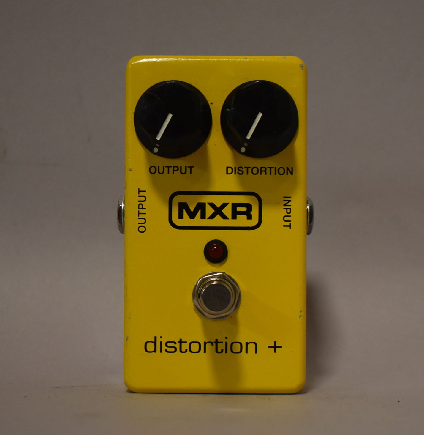 1990s MXR Distortion + Block Logo Reissue Distortion Effects Pedal Yel ...