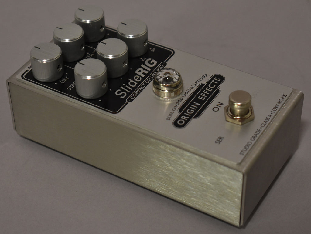 Origin Effects SlideRIG Compact Deluxe Compressor MK2 Effect Pedal w/Box