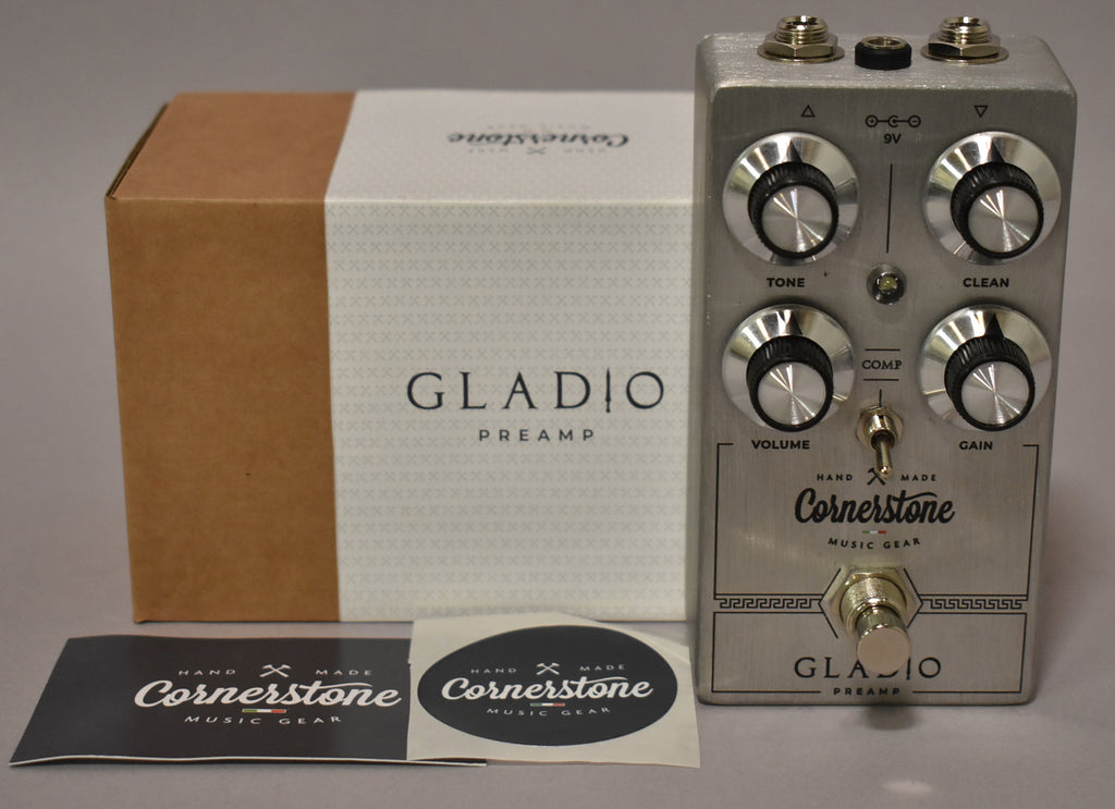 Cornerstone Music Gear Gladio SC Overdrive and Preamp Pedal w/Box
